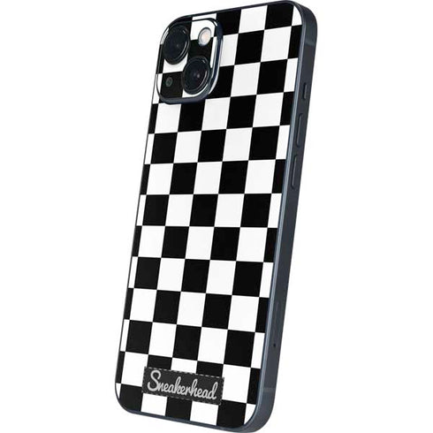 Sneakerhead Checkered iPhone 14 Plus Skin
