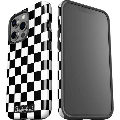 Sneakerhead Checkered iPhone 15 Pro Impact Case