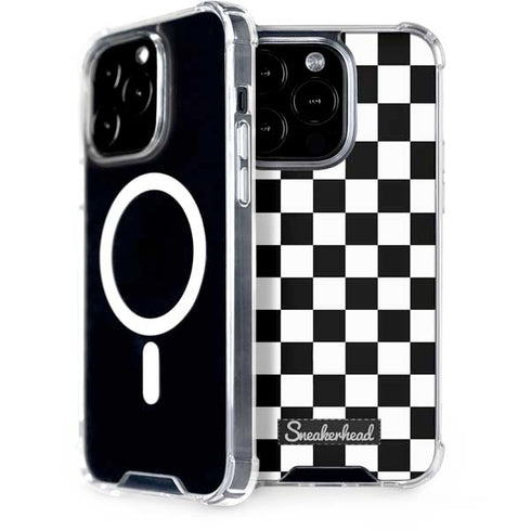Sneakerhead Checkered iPhone 15 Pro MagSafe Case