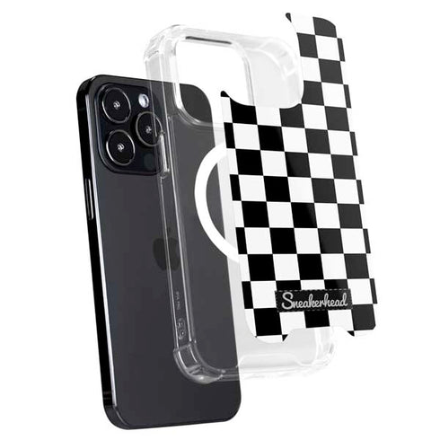Sneakerhead Checkered iPhone 15 Pro Max MagSafe Case