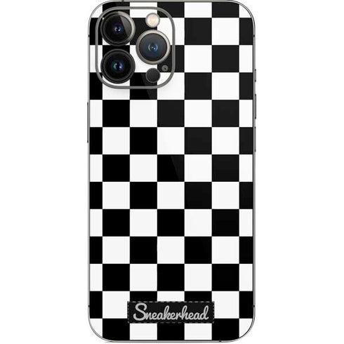 Sneakerhead Checkered iPhone 14 Pro Max Skin