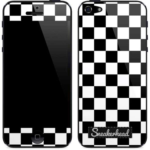 Sneakerhead Checkered iPhone 5/5s/5SE Skin