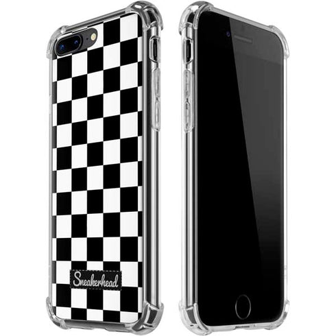 Sneakerhead Checkered iPhone 7/8 Plus Clear Case