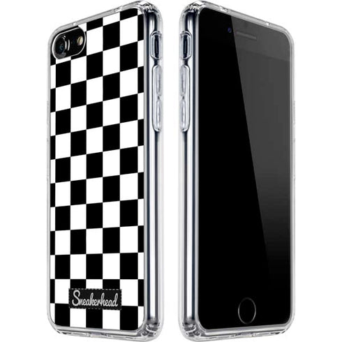 Sneakerhead Checkered iPhone SE (2nd & 3rd Gen) Clear Case