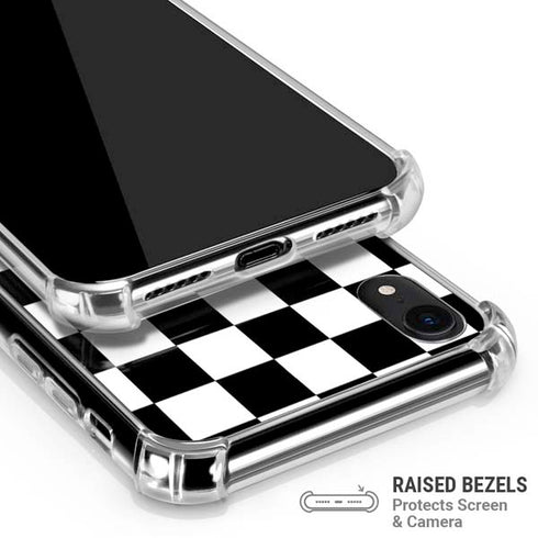 Sneakerhead Checkered iPhone XR Clear Case