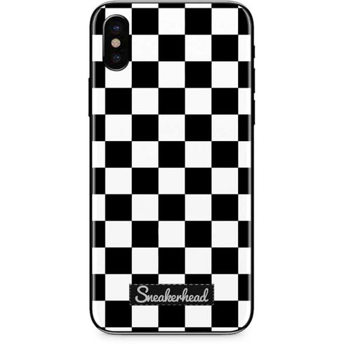 Sneakerhead Checkered iPhone XS Max Skin