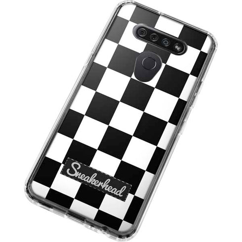 Sneakerhead Checkered LG K51/Q51 Clear Case
