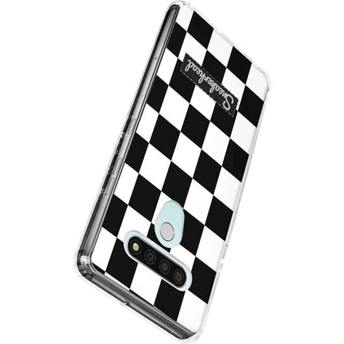 Sneakerhead Checkered LG Stylo 6 Clear Case