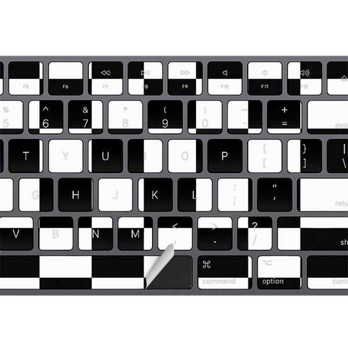 Sneakerhead Checkered Magic Keyboard with Numeric Keypad Skin