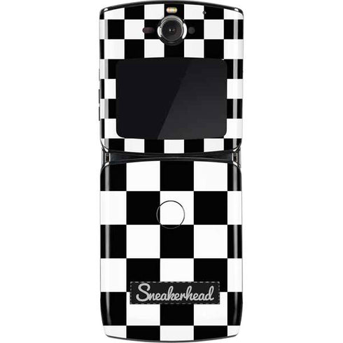 Sneakerhead Checkered Motorola RAZR Skin
