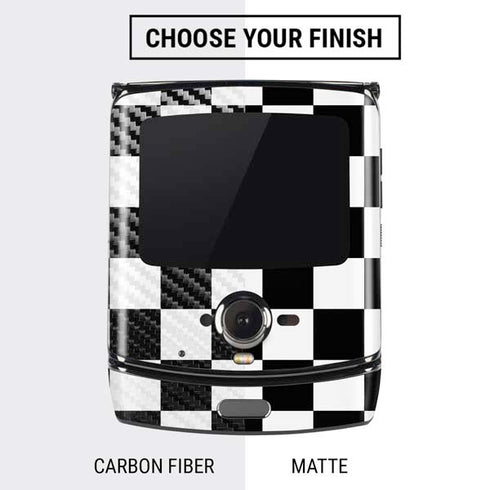 Sneakerhead Checkered Motorola RAZR Skin