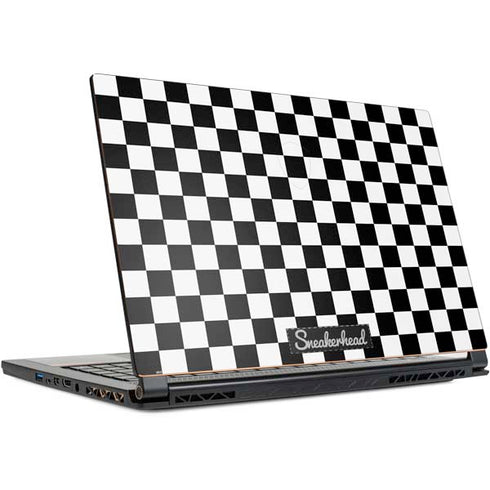 Sneakerhead Checkered MSI GS65 Stealth Laptop Skin