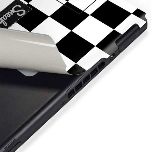 Sneakerhead Checkered Nintendo Switch Bundle Skin