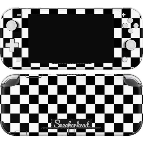 Sneakerhead Checkered Nintendo Switch Lite Skin
