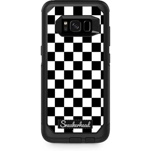 Sneakerhead Checkered Otterbox Commuter Galaxy Skin
