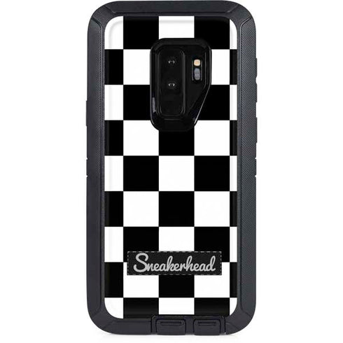 Sneakerhead Checkered Otterbox Defender Galaxy Skin