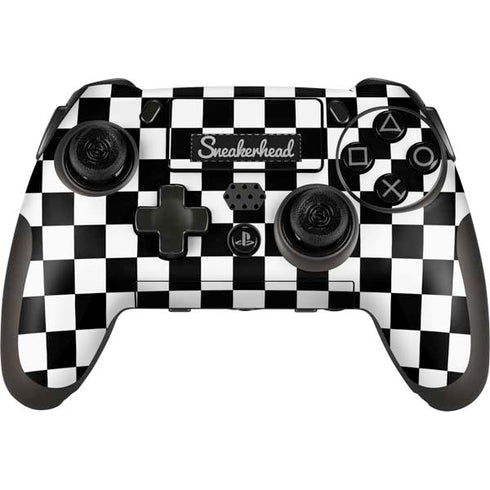 Sneakerhead Checkered PlayStation Scuf Vantage 2 Controller Skin