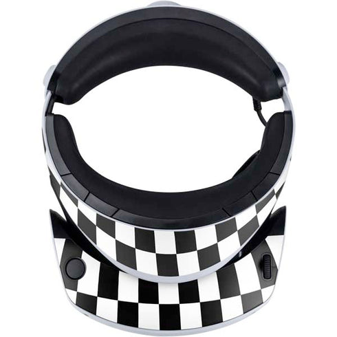 Sneakerhead Checkered PlayStation VR2 Skin