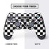 Sneakerhead Checkered PS4 Controller Skin