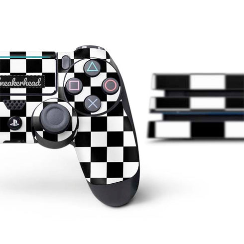 Sneakerhead Checkered PS4 Pro Bundle Skin