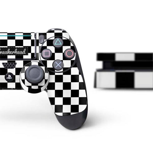 Sneakerhead Checkered PS4 Slim Bundle Skin