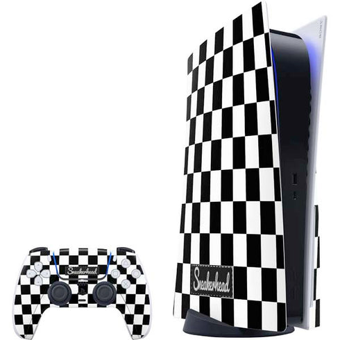 Sneakerhead Checkered PS5 Bundle Skin