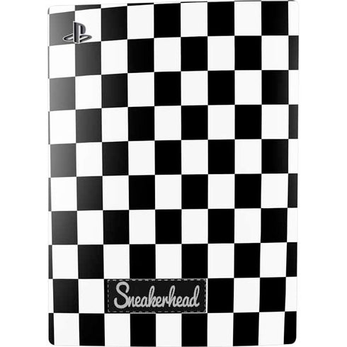 Sneakerhead Checkered PS5 Console Skin