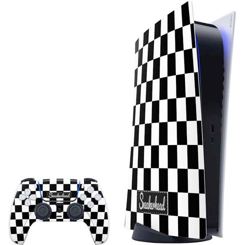 Sneakerhead Checkered PS5 Digital Edition Bundle Skin