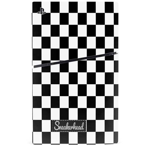 Sneakerhead Checkered PS5 Slim Digital Edition Console Skin