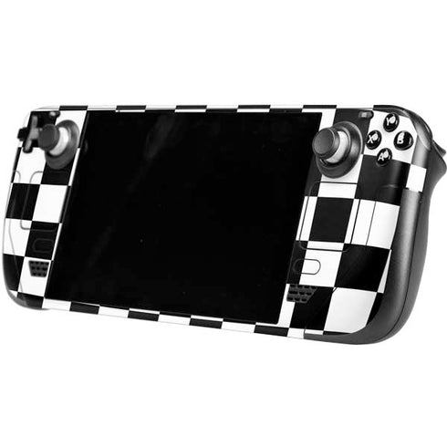 Sneakerhead Checkered Steam Deck Handheld Gaming Computer Skin