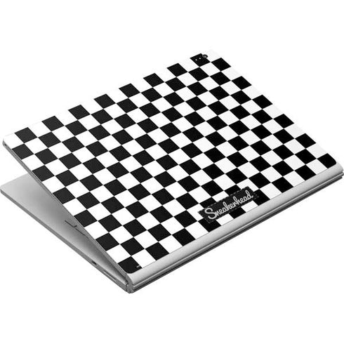 Sneakerhead Checkered Surface Book Skin