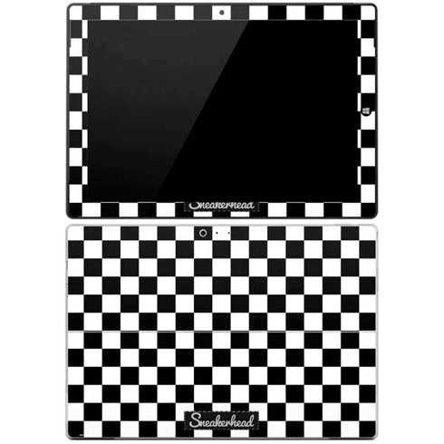 Sneakerhead Checkered Surface Pro 3 Skin