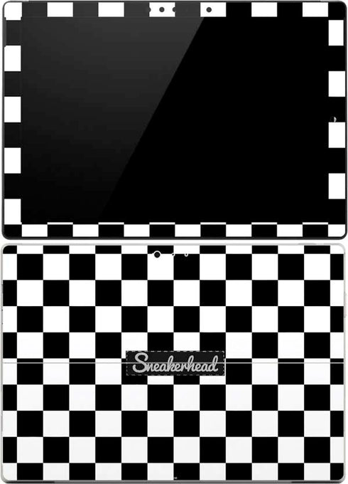 Sneakerhead Checkered Surface Pro (2017) Skin