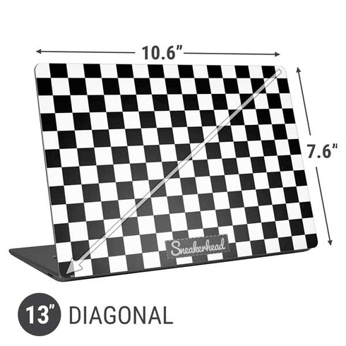 Sneakerhead Checkered Universal Laptop 13in (10.6 x 7.6in) Skin