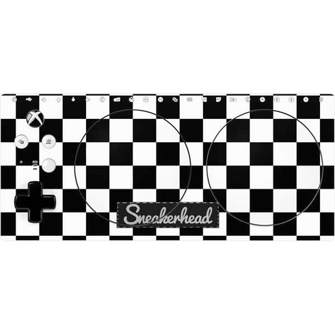 Sneakerhead Checkered Xbox Adaptive Controller Skin