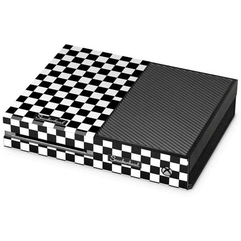 Sneakerhead Checkered Xbox One Console Skin
