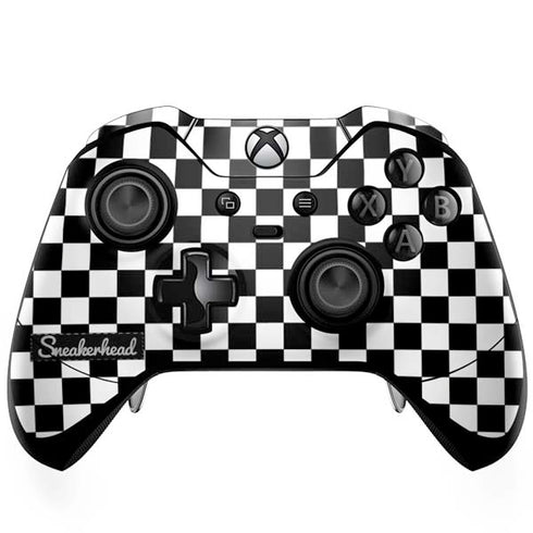 Sneakerhead Checkered Xbox One Elite Controller Skin