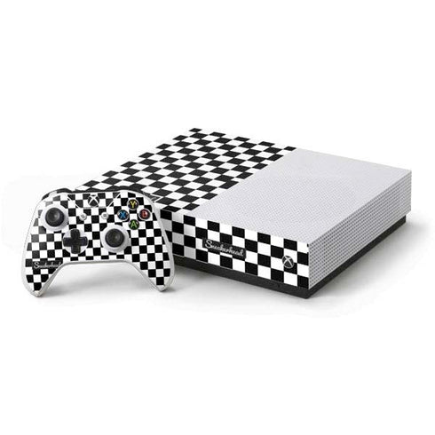 Sneakerhead Checkered Xbox One S All-Digital Edition Bundle Skin
