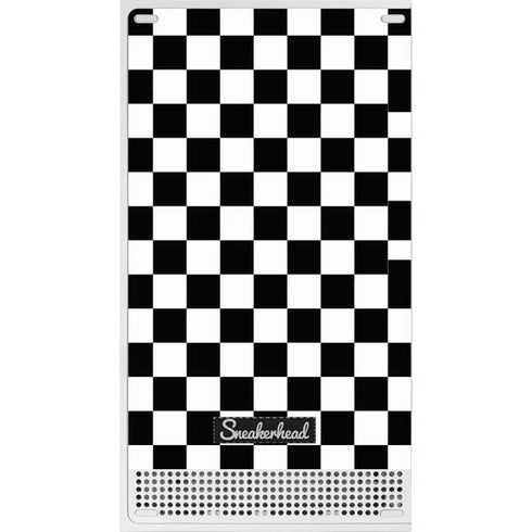 Sneakerhead Checkered Xbox Series S Console Skin
