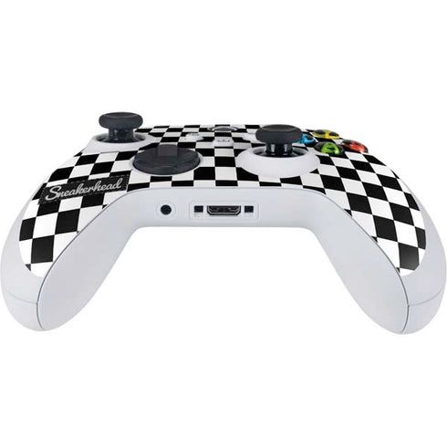 Sneakerhead Checkered Xbox Series S Controller Skin