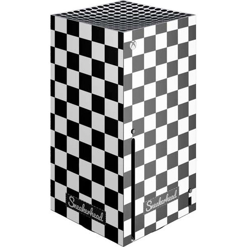 Sneakerhead Checkered Xbox Series X Console Skin