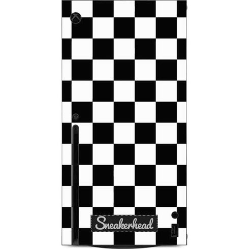 Sneakerhead Checkered Xbox Series X Console Skin