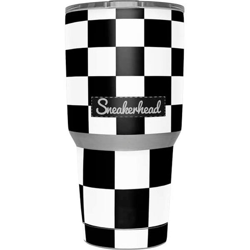 Sneakerhead Checkered Yeti 30oz Rambler Tumbler Skin