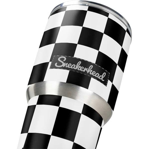 Sneakerhead Checkered Yeti 30oz Rambler Tumbler Skin