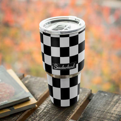 Sneakerhead Checkered Yeti 30oz Rambler Tumbler Skin