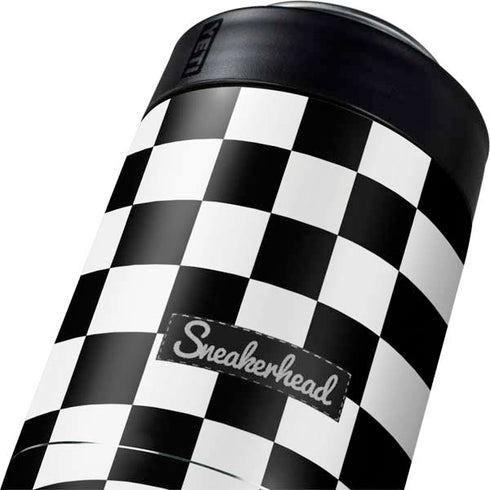 Sneakerhead Checkered Yeti Colster Can Insulator Skin