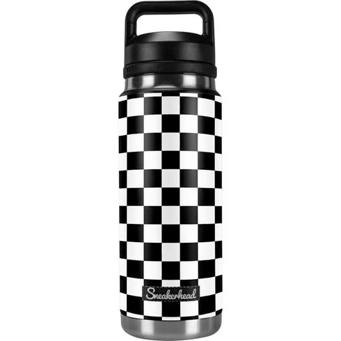 Sneakerhead Checkered YETI Rambler 26oz Bottle Skin