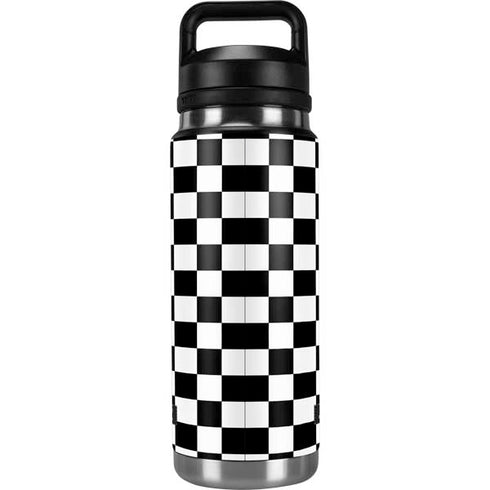Sneakerhead Checkered YETI Rambler 26oz Bottle Skin
