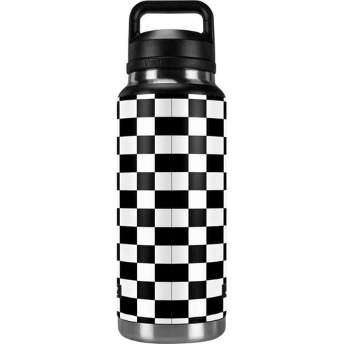Sneakerhead Checkered YETI Rambler 36oz Bottle Skin