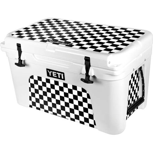 Sneakerhead Checkered YETI Tundra 45 Hard Cooler Skin